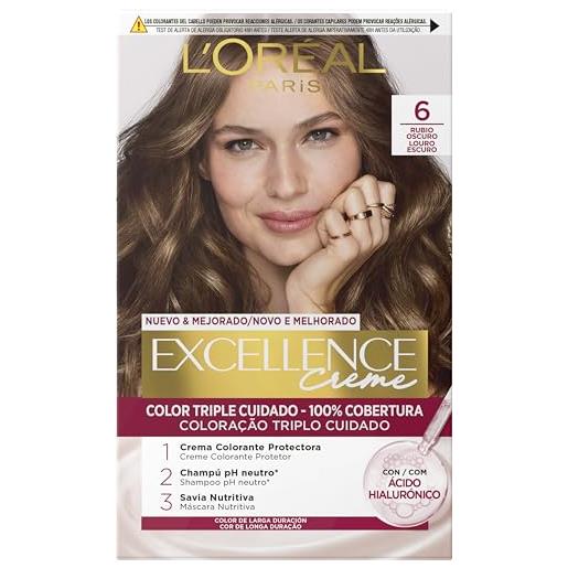 L'Oréal Professionnel l'oréal expert professionnel excellence tinture per capelli 6-50 ml