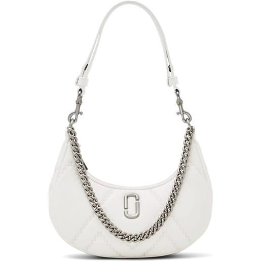 Marc Jacobs borsa a spalla the quilted curve - bianco