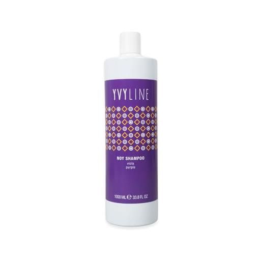 YVYLINE shampoo antigiallo capelli professionale per capelli bianchi biondi o decolorati elimina i riflessi gialli tonalizzante capelli naturale shampoo capelli biondi YVYLINE made in italy (1000 ml)