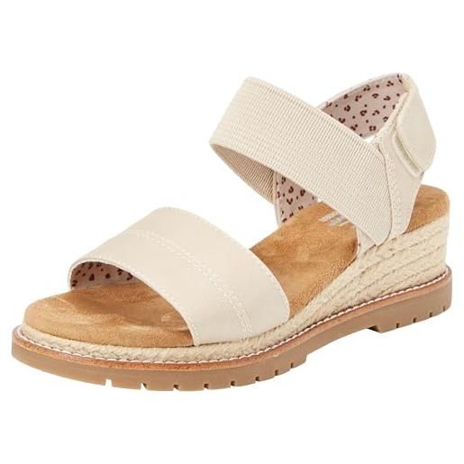 Skechers bob donna, scapes desert chill city, tessuto bianco sporco, 39 eu