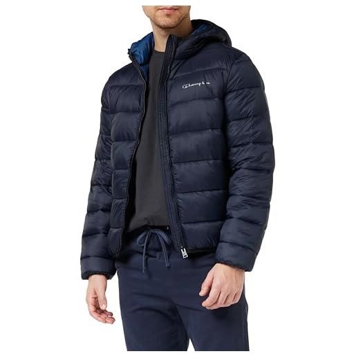 Champion legacy outdoor - hooded jacket giacca, marrone chiaro/nero, l uomo fw23