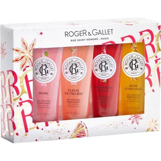 ROGER&GALLET (LAB. NATIVE IT.) roger&gallet - cofanetto regalo bestseller gel doccia set 4 gel doccia 50ml