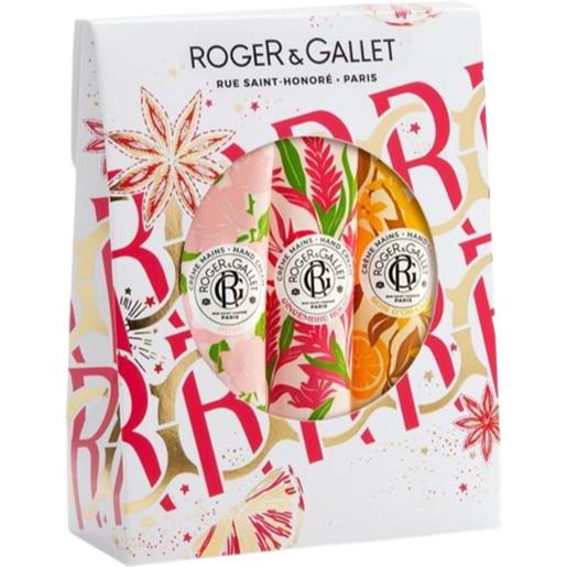 ROGER&GALLET (LAB. NATIVE IT.) roger&gallet - cofanetto regalo bestseller set creme mani 3 pezzi