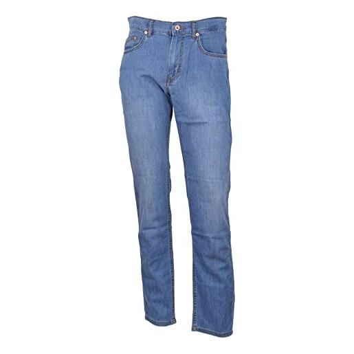 Harmont & Blaine - uomo jeans blu denim slim fit wnj001 b49 059465 804 - taglia 34