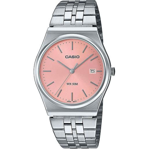 Casio collection argentato/acciaio orologio unisex mtp-b145d-4avef