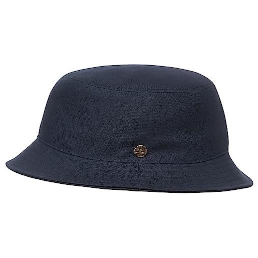 Sterkowski cappello da pescatore da golf | bucket in cotone cerato per uomo e donna | cappello da caccia leggero impermeabile, blu scuro, 56