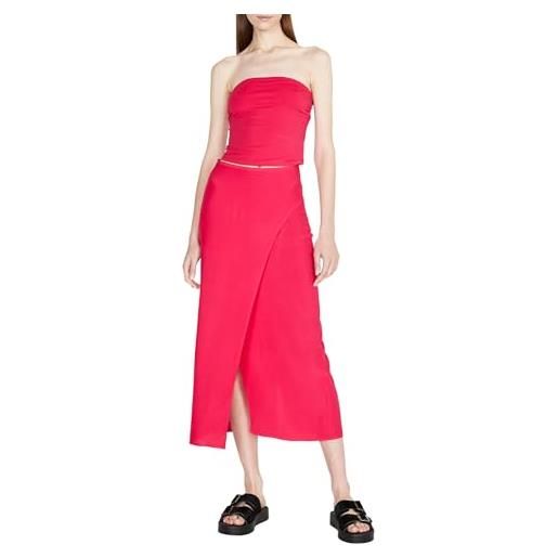 Sisley gonna 4b5fl0016, fucsia 39c, 70 donna