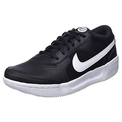 Nike Nikecourt zoom lite 3, men's clay tennis shoes uomo, black/white, 49.5 eu