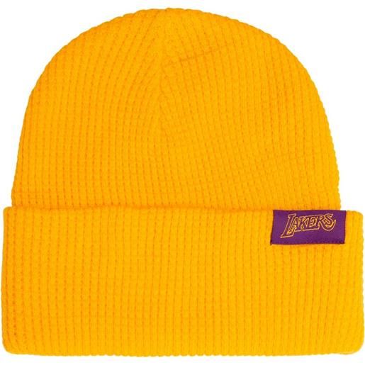 MITCHELL & NESS beanie my waffle knit los angeles lakers
