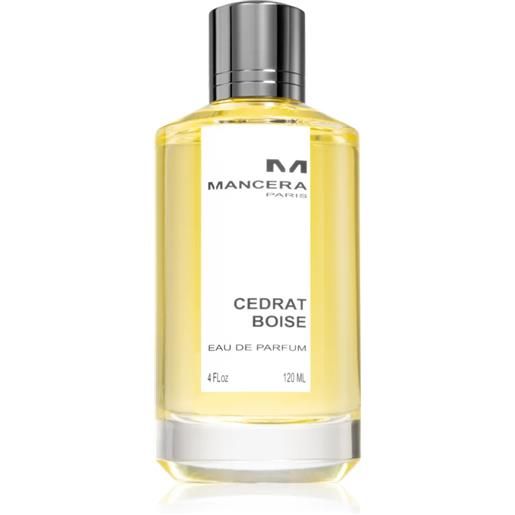 Mancera - cedrat boise eau de parfum 120 ml