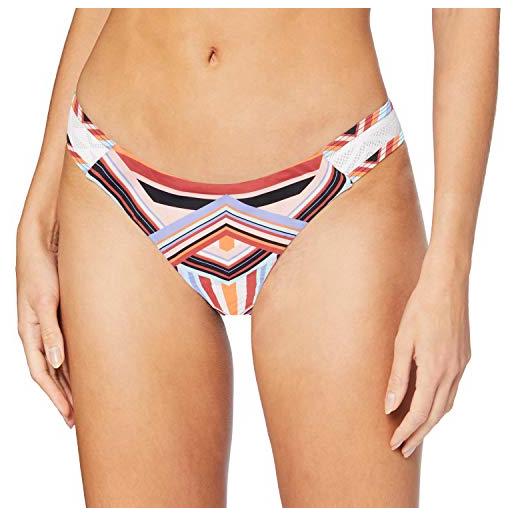 O'neill pw koppa bottom, bikini donna, multicolore (white aop w/red), 40
