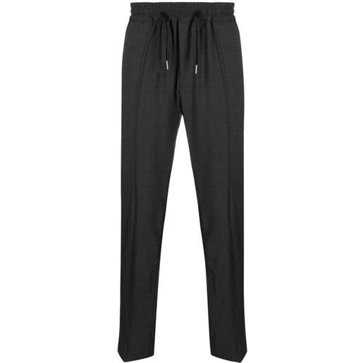 SANDRO pantaloni new alpha con coulisse - grigio