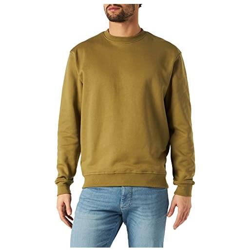 Urban Classics crewneck sweatshirt, maglia di tuta, uomo, blu (midnight navy), l