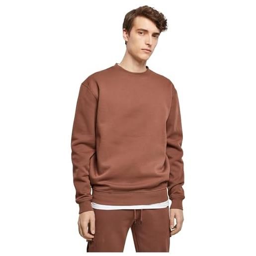 Urban Classics crewneck sweatshirt maglia di tuta, lightasfalto, xxxxxl uomo