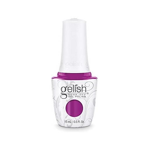 Gelish - tahiti hottie - purple crème