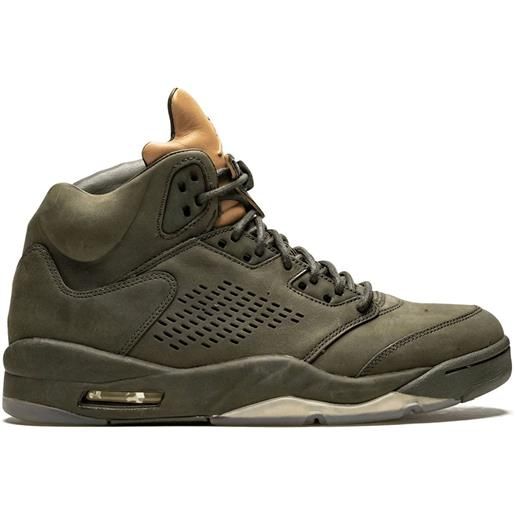 Jordan sneakers air Jordan 5 retro prem - verde