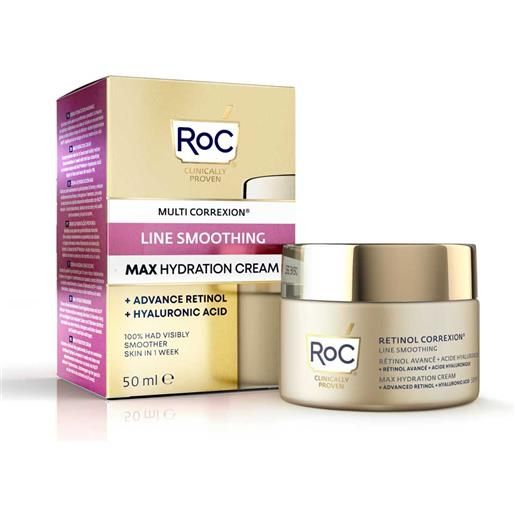 ROC OPCO LLC retinol correxion® line smoothing crema viso massima idratazione roc® 50ml