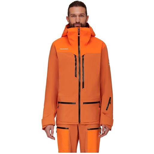 Mammut eiger free pro hs jacket arancione xl uomo
