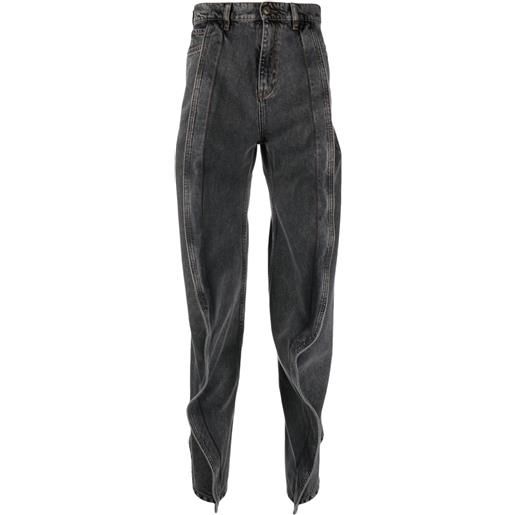 Y/Project jeans a gamba ampia - grigio