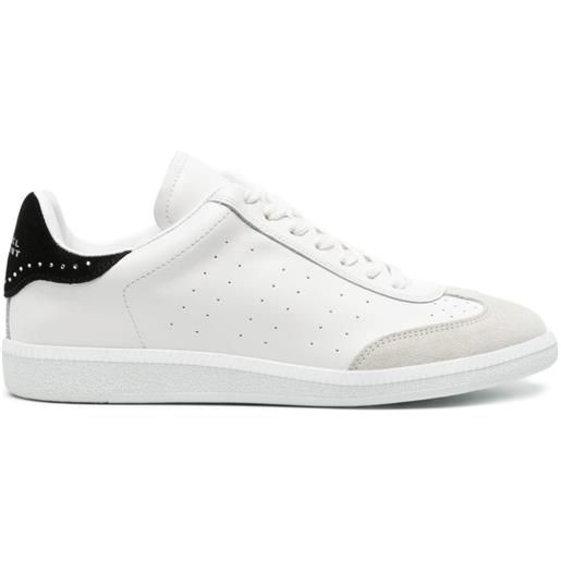 ISABEL MARANT sneakers con strass - bianco