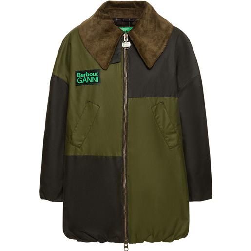 BARBOUR bomber barbour x ganni in cotone