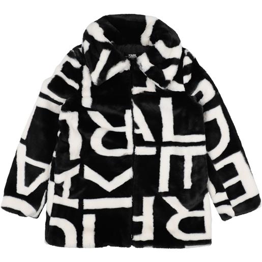 KARL LAGERFELD - teddy coat