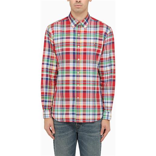 Polo Ralph Lauren camicia multicolore motivo check in cotone