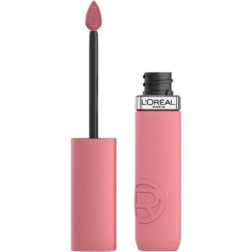 L'Oréal Paris trucco delle labbra rossetti infaillable matte resistance 16h 200 lipstick & chill