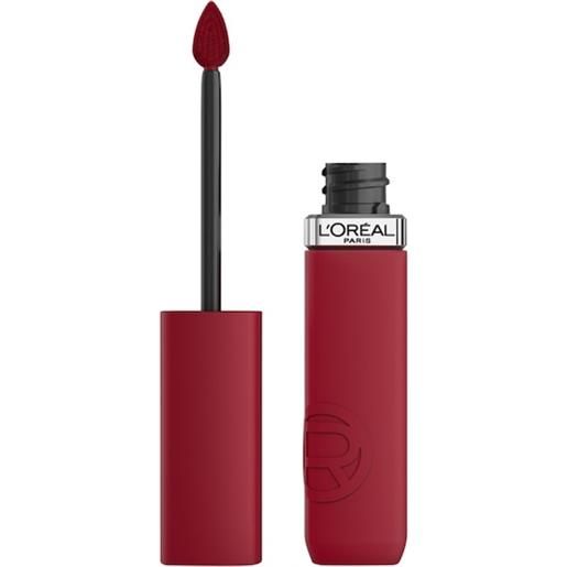 L'Oréal Paris trucco delle labbra rossetti infaillable matte resistance 16h 420 le rouge paris