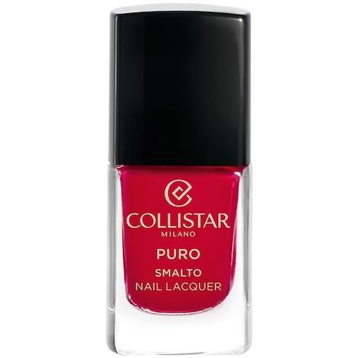 Collistar make-up unghie puro nail lacquer long-lasting 111 rosso milano