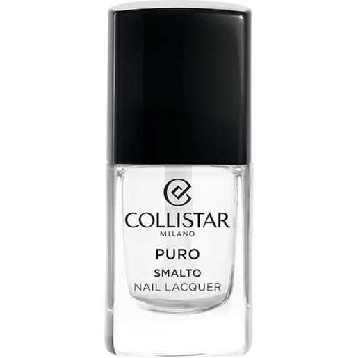 Collistar make-up unghie puro nail lacquer long-lasting 301 cristallo puro