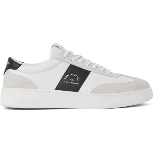 Karl Lagerfeld sneakers kourt iii - bianco