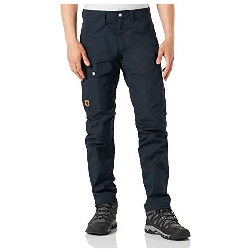 Fjallraven greenland jeans m reg, pantaloni sportivi uomo, dark navy, 56