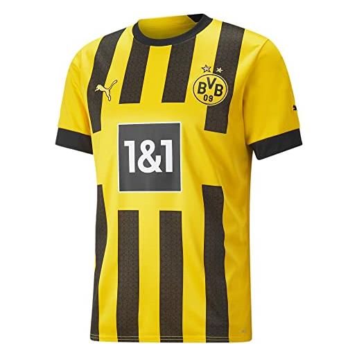 Puma 765883 season 2022/23 official home t-shirt uomo cyber yellow xxl