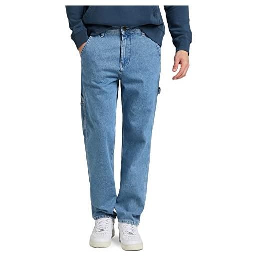 Lee carpenter jeans, vintage stone, 34w x 34l uomo