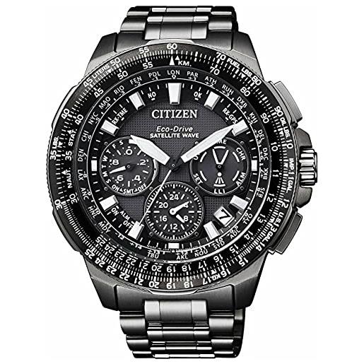 Citizen orologio da uomo satellite wave promaster sky cronografo al quarzo titan cc9025 - 51e