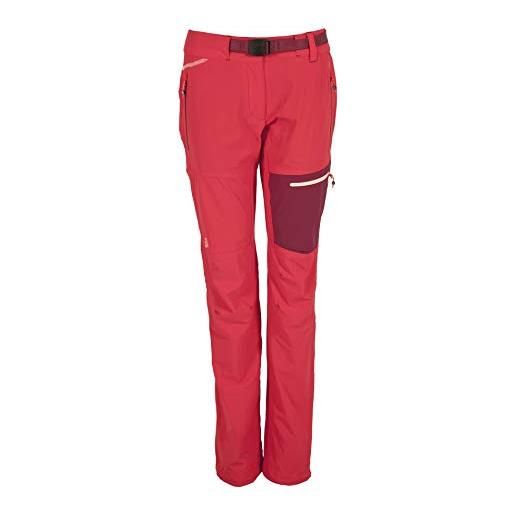 Ternua ® mika - pantaloni da donna, donna, pantaloni, 12732312635, rosso ibisco, xxl