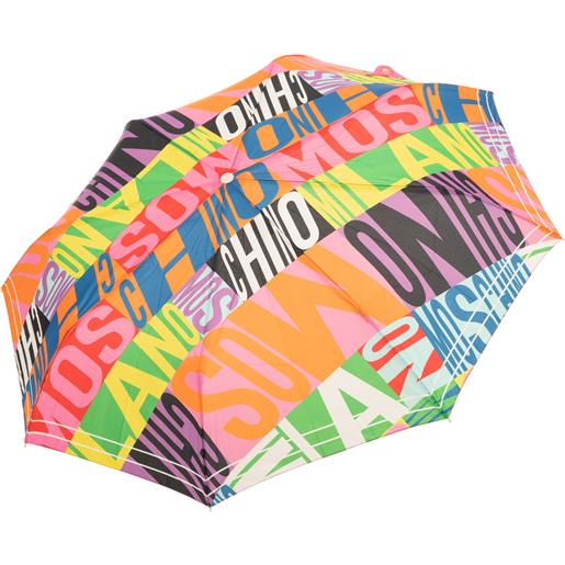 Moschino ombrello openclose color blocks