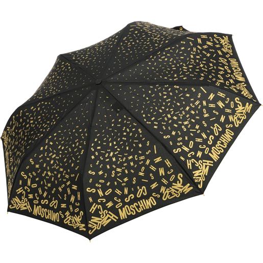 Moschino ombrello openclose golden letters