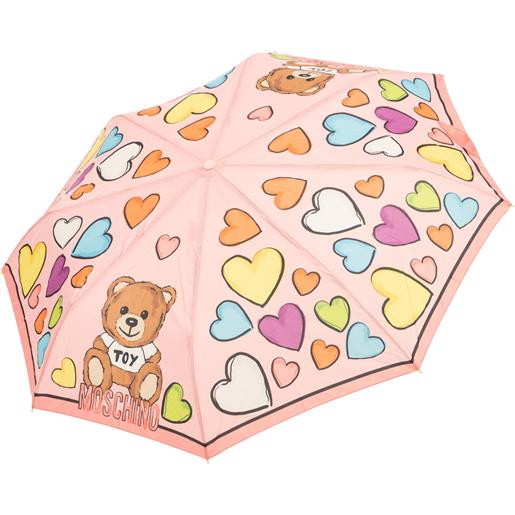 Moschino ombrello openclose hearts and bear