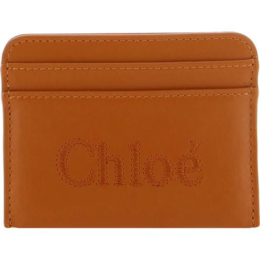 Chloé porta carte di credito sense