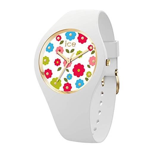 Ice-watch - ice flower flower power - orologio bianco da donna con cinturino in silicone - 017582 (small)