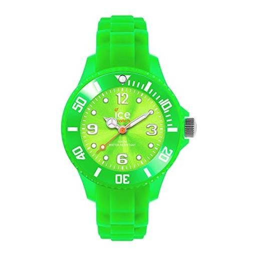 Ice-watch ice forever green orologio verde da bambini con cinturino in silicone, 000792 (extra small)