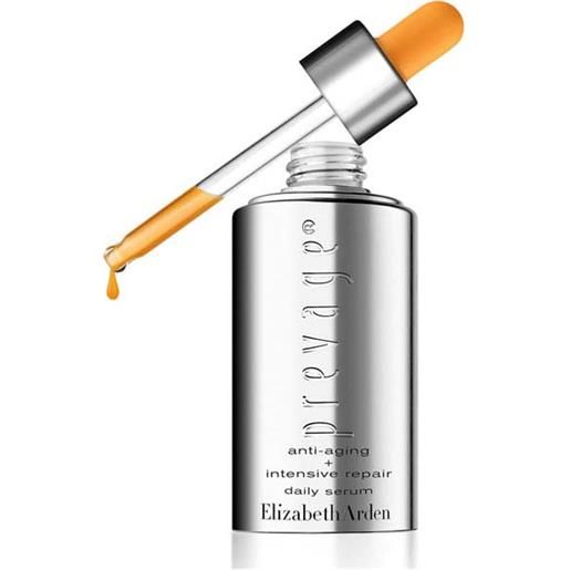 Elizabeth Arden anti-aging + intensive repair daily serum, face moisturizer with idebenone