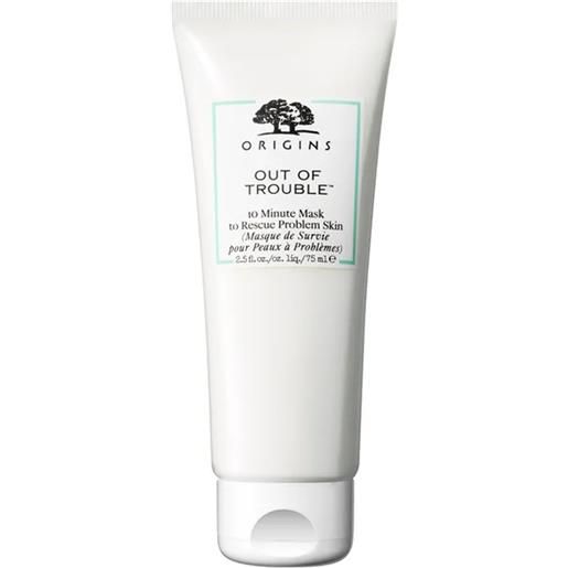 Origins out of trouble 10 minute mask to rescue problem skin
