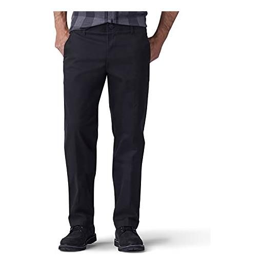 Lee men's performance series extreme comfort khaki pant, iron, 32w x 30l
