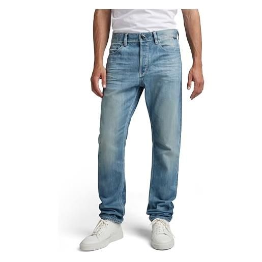 G-STAR RAW triple a regular straight jeans, grigio (vintage slate cobler d19161-c668-c774), 30w / 32l uomo
