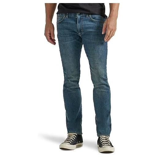 Lee serie moderna extreme motion slim gamba dritta jean jeans, cortez, 38w x 29l uomo