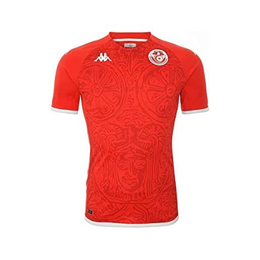 Kappa 2022-2023 tunisia home football soccer t-shirt maglia
