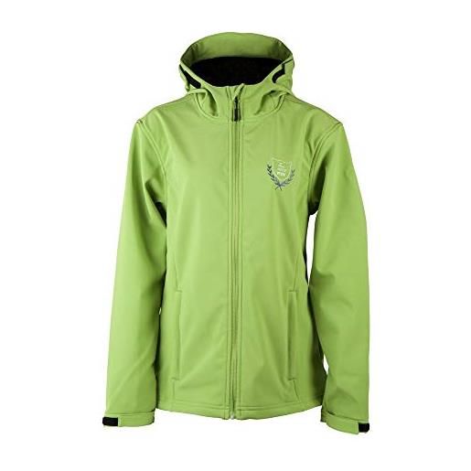 PFIFF townsville - giacca softshell per bambini, taglia s, colore: verde chiaro